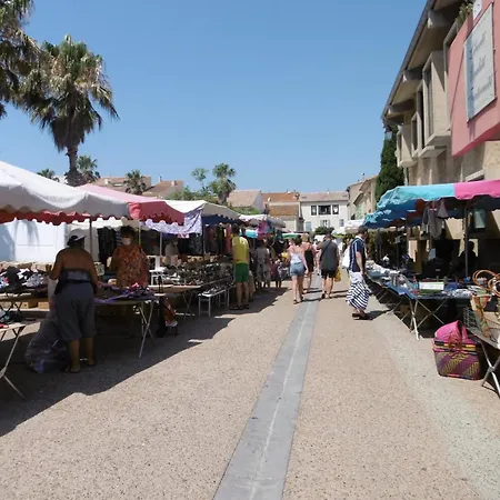 T2 Climatise Avec Piscine, Parking Prive, Proche Port Et Commerces, Ideal 4-5 Pers. - Fr-1-796-9